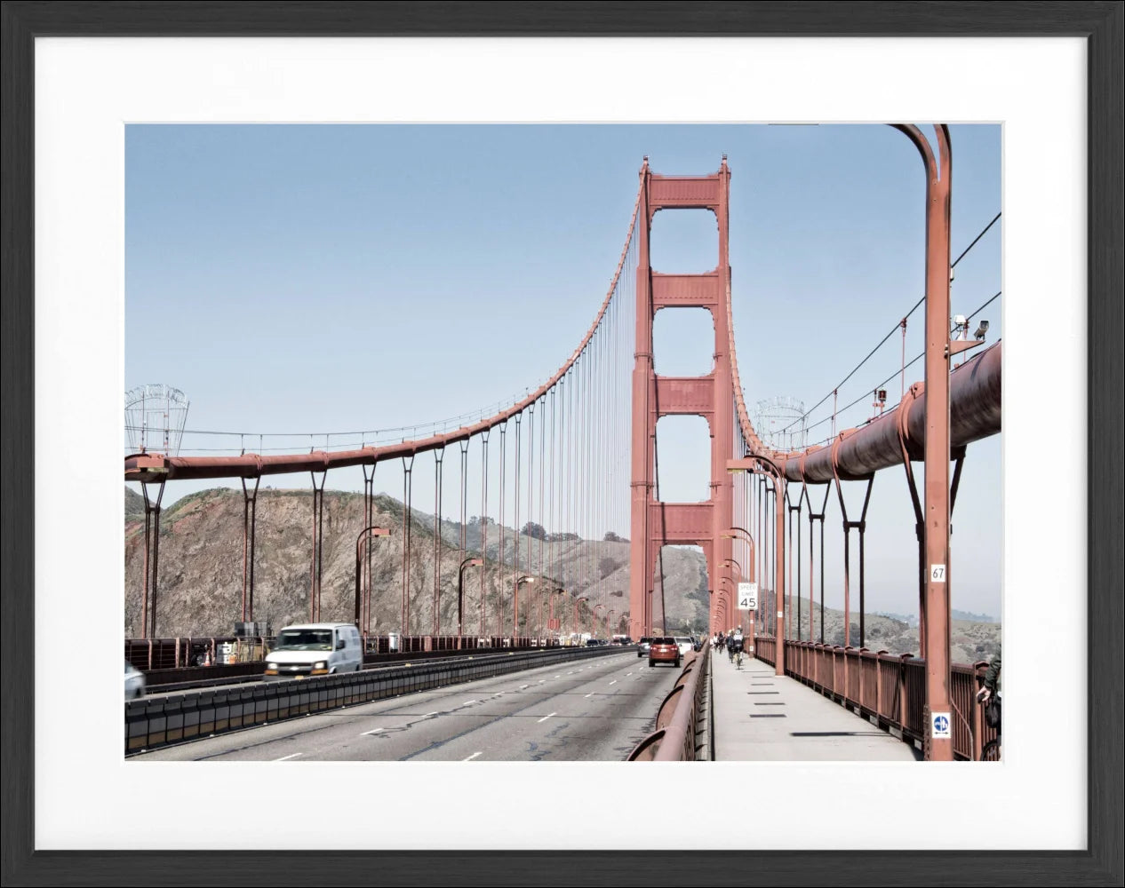 Poster ’Golden Gate Bridge’ San Francisco SF21 - Wandbilder