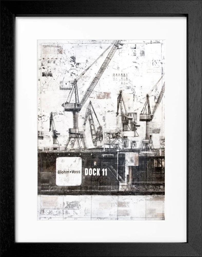 Poster Hamburg Dock 11 GM77 - Wandbilder
