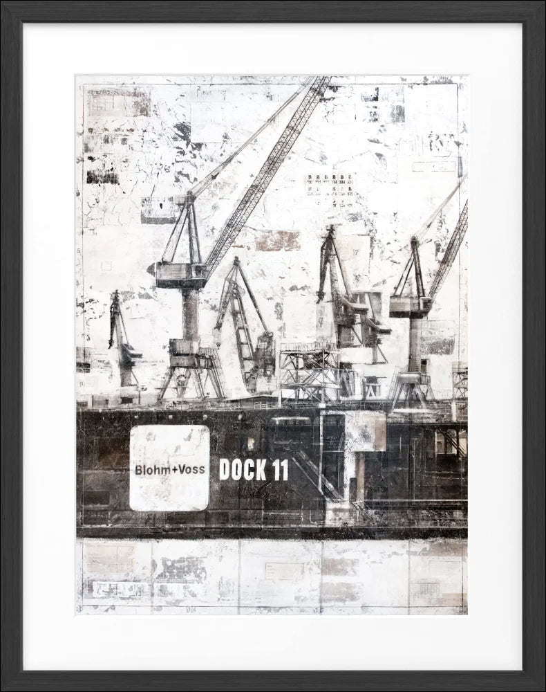 Poster Hamburg Dock 11 GM77 - Wandbilder