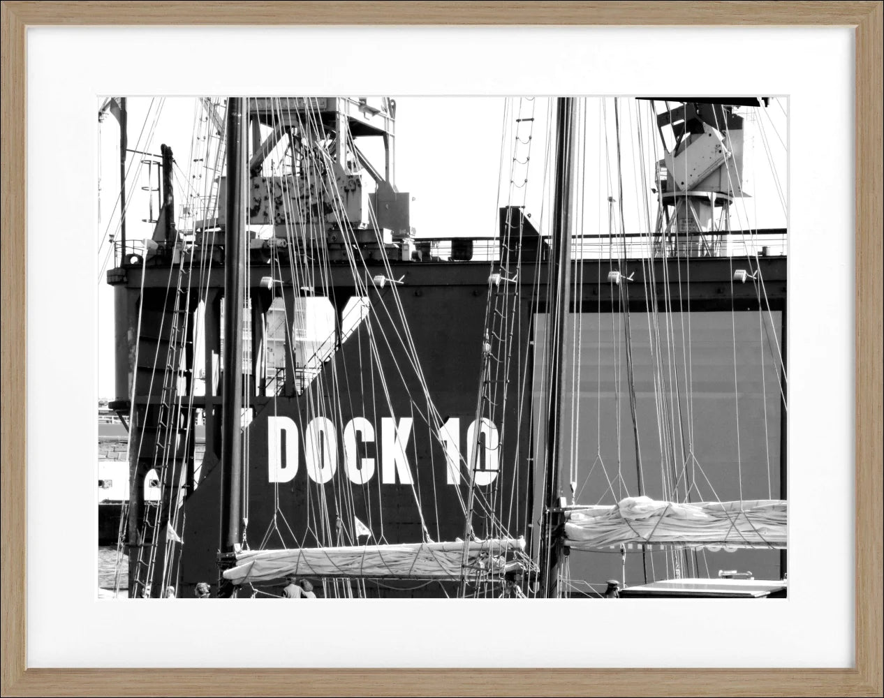 Poster Hamburg Hafen ’Dock 10’ HH05E - Wandbilder