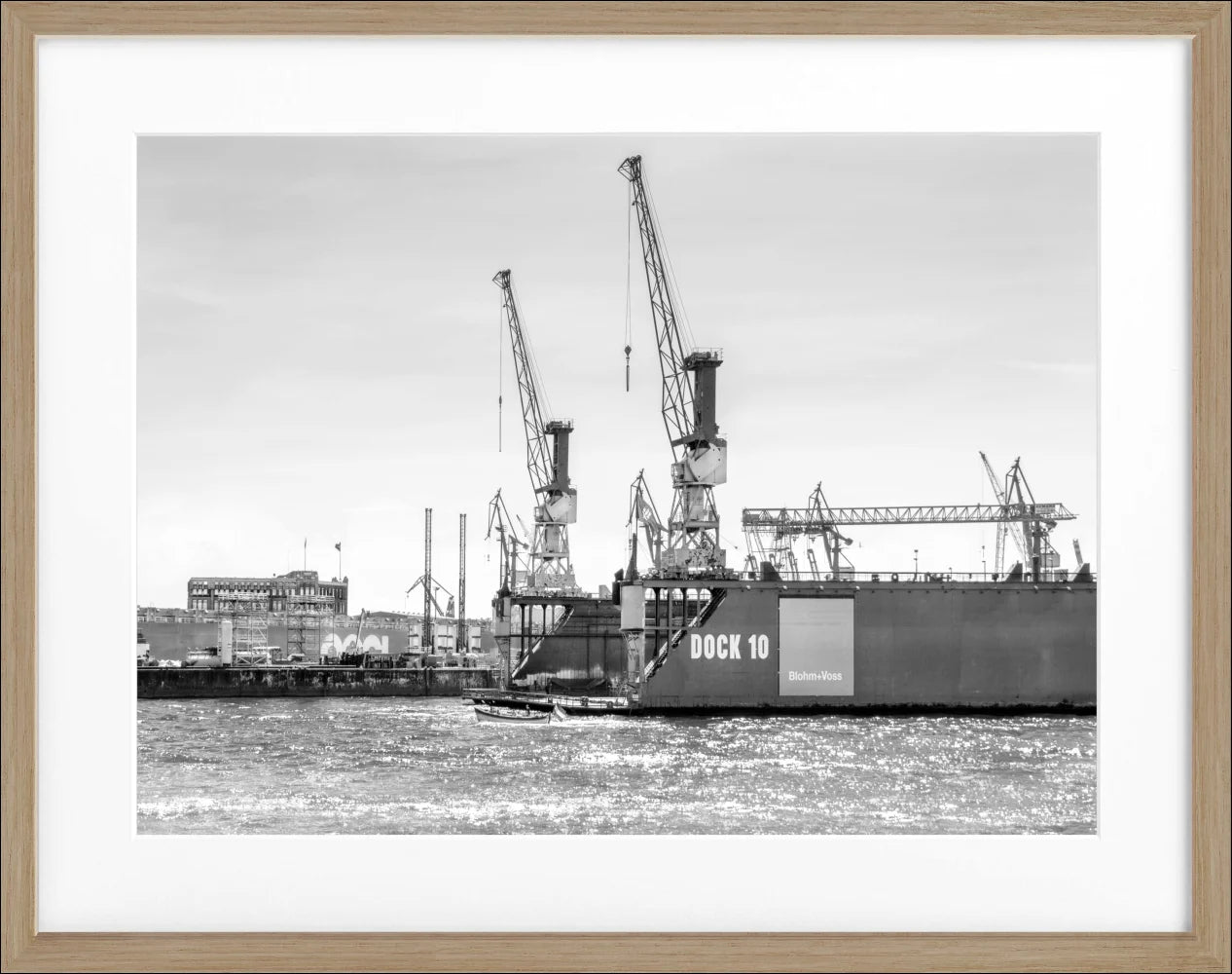 Poster Hamburg Hafen ’Dock 10’ HH34 - Wandbilder