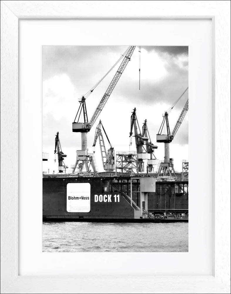 Poster Hamburg Hafen ’Dock 11’ HH04 - Wandbilder