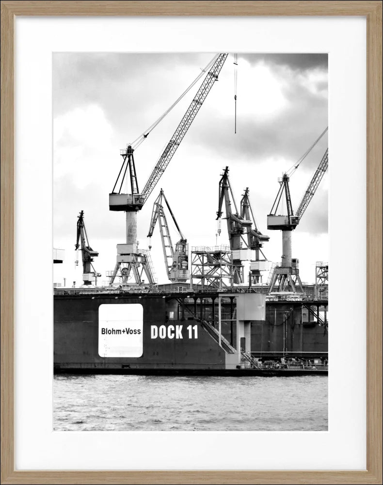 Poster Hamburg Hafen ’Dock 11’ HH04 - Wandbilder