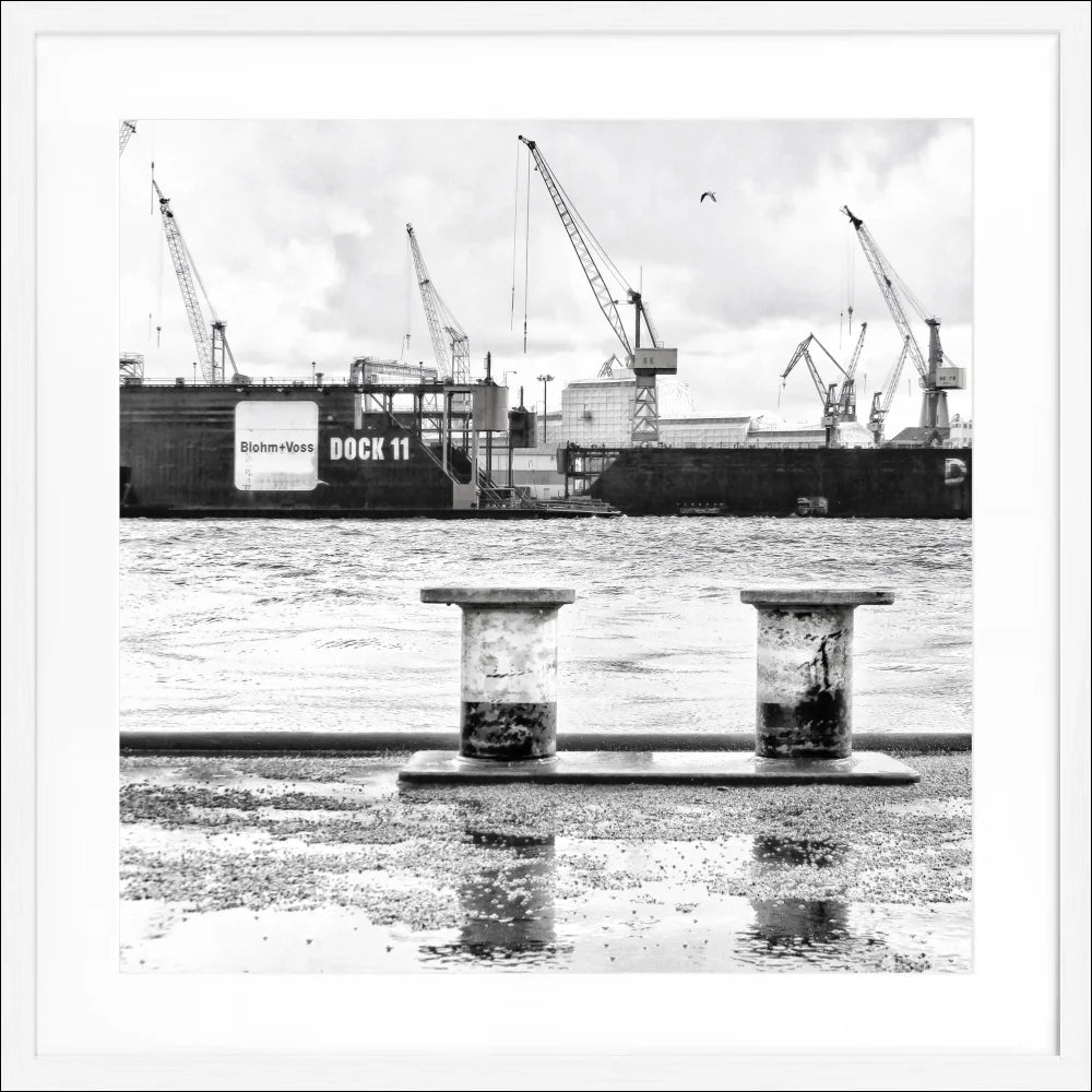 Poster Hamburg Hafen ’DOCK 11’ HH05KQ - Wandbilder