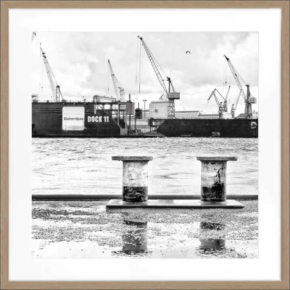 Poster Hamburg Hafen ’DOCK 11’ HH05KQ - Wandbilder