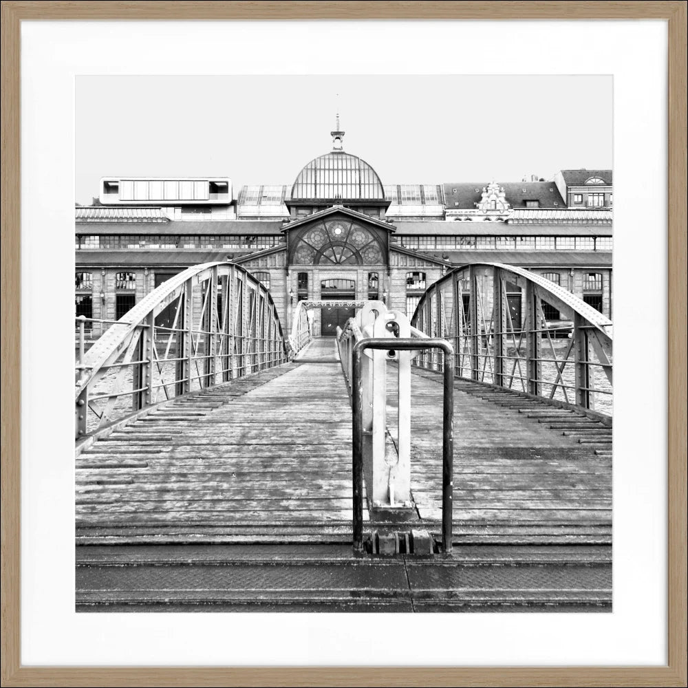 Poster Hamburg Hafen ’Fischauktionshalle’ HH08 - Wandbilder
