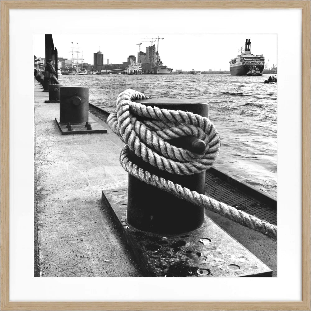 Poster Hamburg Hafen ’Poller’ HH07 - Wandbilder