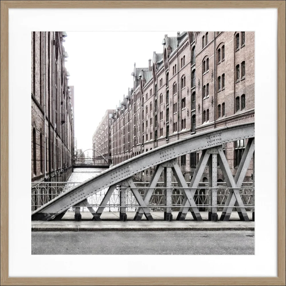Poster Hamburg Speicherstadt HH46FQ - Wandbilder
