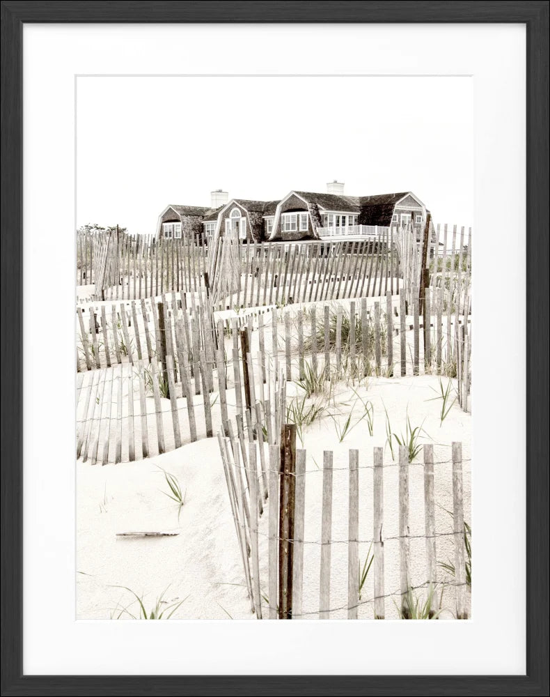 Poster Hamptons Long Island ’Beach House’ HM15 - Wandbilder