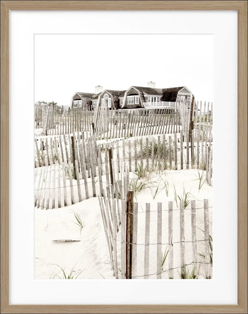 Poster Hamptons Long Island ’Beach House’ HM15 - Wandbilder