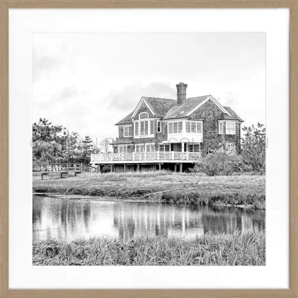 Poster Hamptons Long Island ’Beach House’ HM19Q - Wandbilder