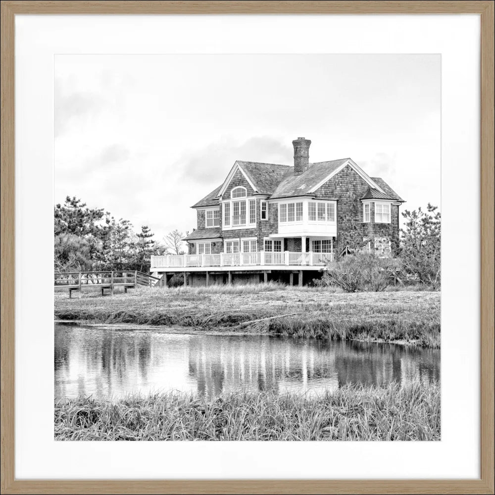Poster Hamptons Long Island ’Beach House’ HM19Q - Wandbilder