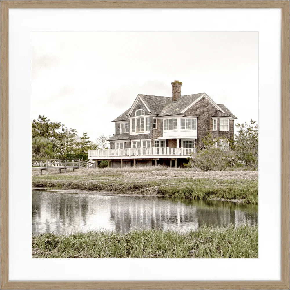 Poster Hamptons Long Island ’Beach House’ HM19Q - Wandbilder