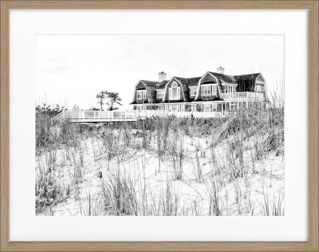 Poster Hamptons Long Island ’Beach House’ HM28 - Wandbilder
