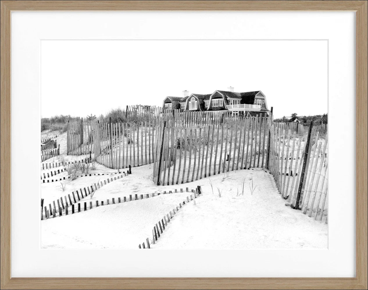 Poster Hamptons Long Island ’Beach House’ HM32 - Wandbilder