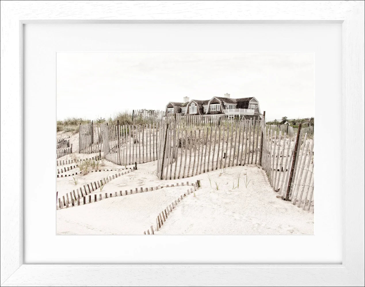 Poster Hamptons Long Island ’Beach House’ HM32 - Wandbilder