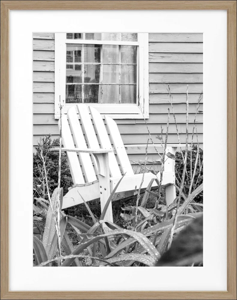 Poster Hamptons Long Island ’Deckchair’ HM14 - Wandbilder