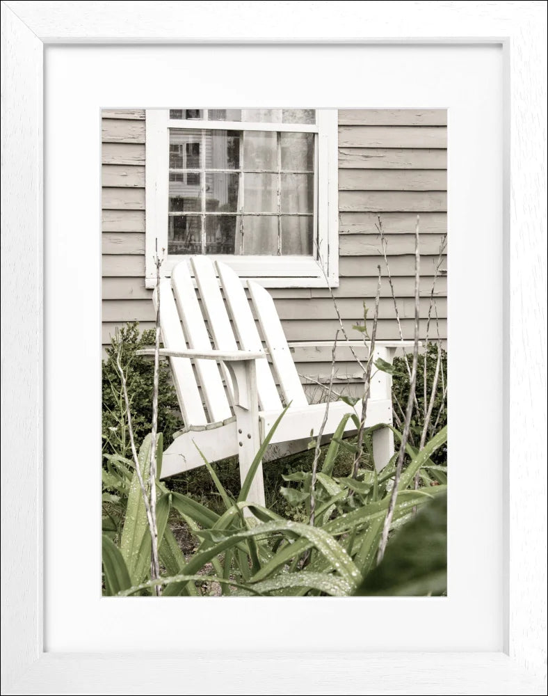 Poster Hamptons Long Island ’Deckchair’ HM14 - Wandbilder