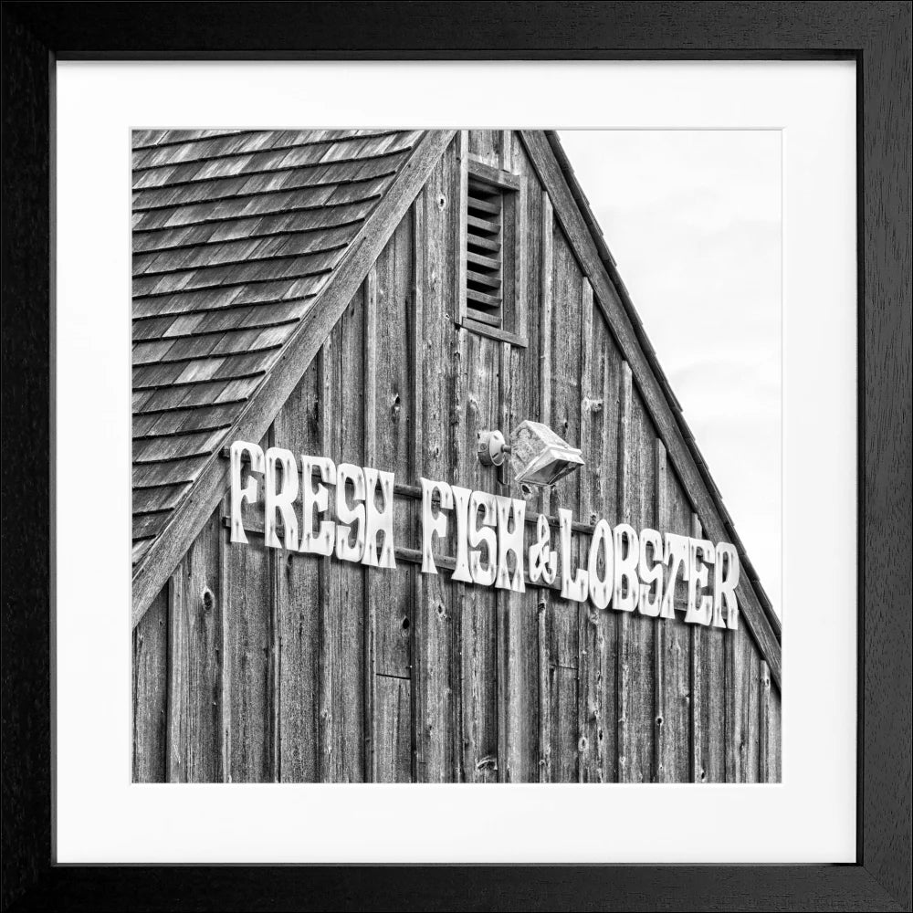 Poster Hamptons Long Island ’ Fresh Fish’ HM33Q - Wandbilder