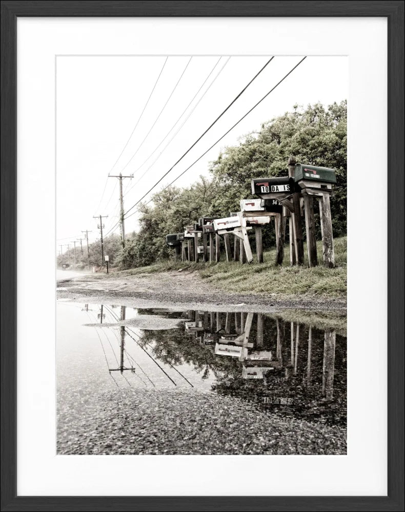 Poster Hamptons Long Island ’Mailbox’ HM25 - Wandbilder
