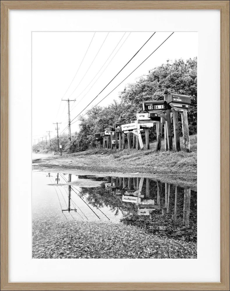 Poster Hamptons Long Island ’Mailbox’ HM25 - Wandbilder