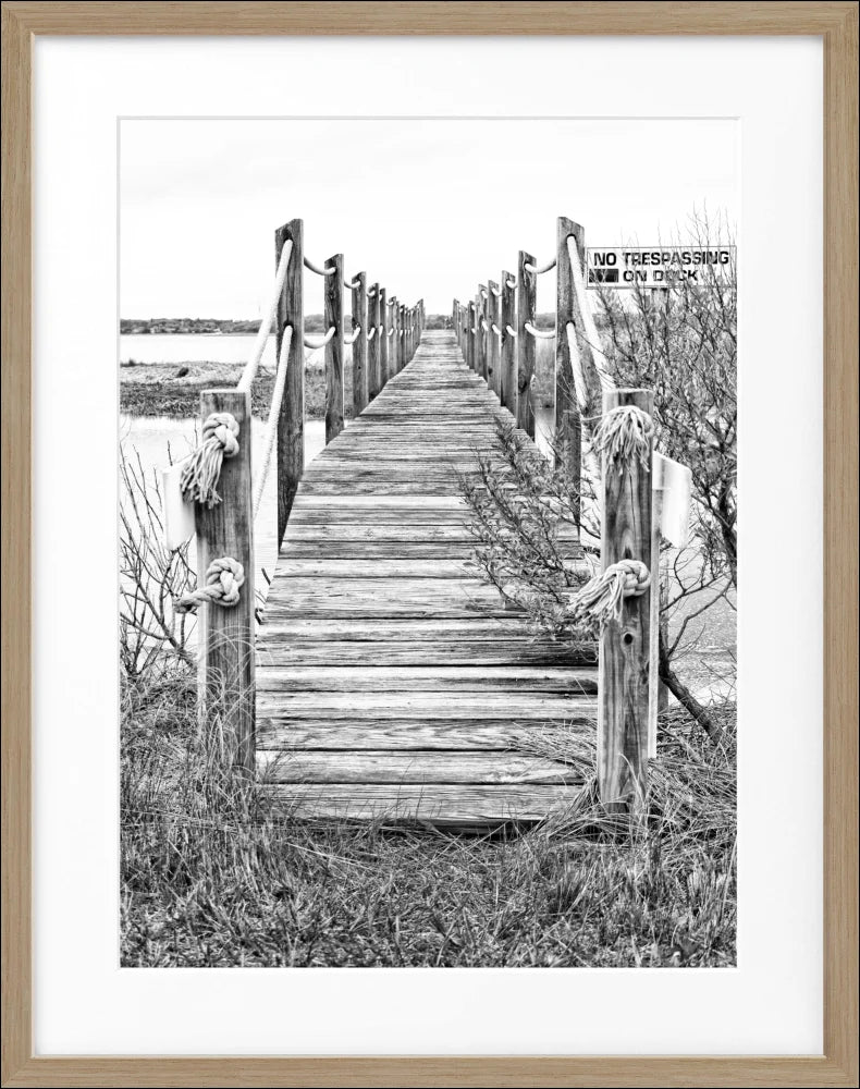 Poster Hamptons Long Island ’Steg’ HM12 - Wandbilder