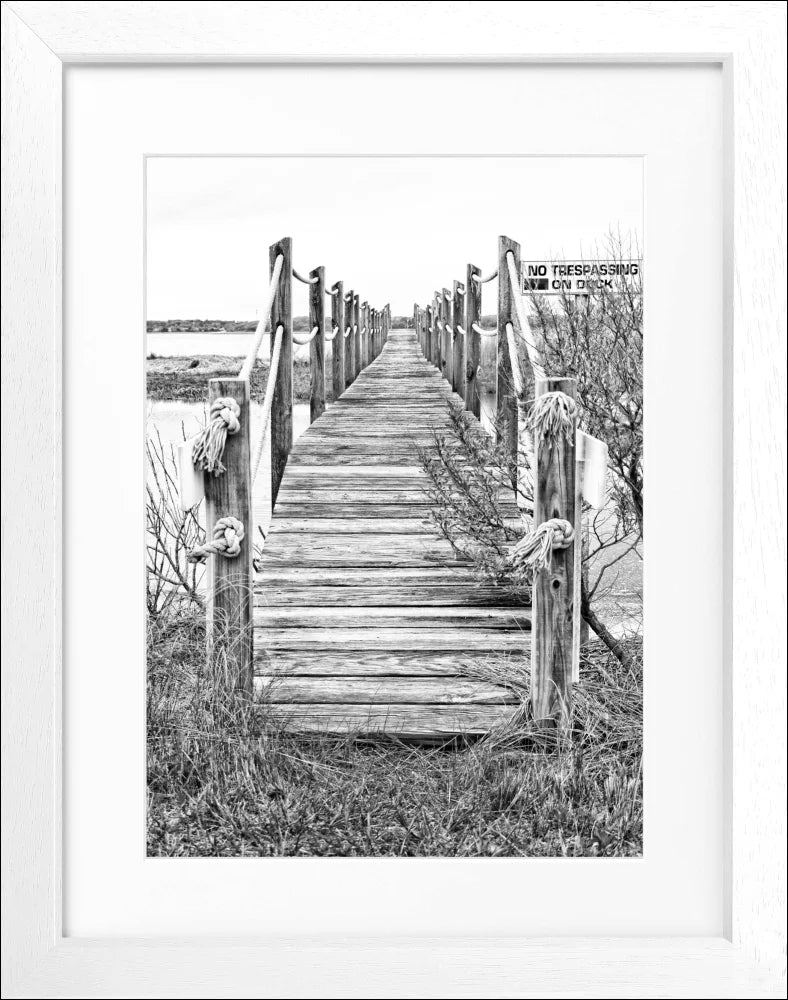 Poster Hamptons Long Island ’Steg’ HM12 - Wandbilder