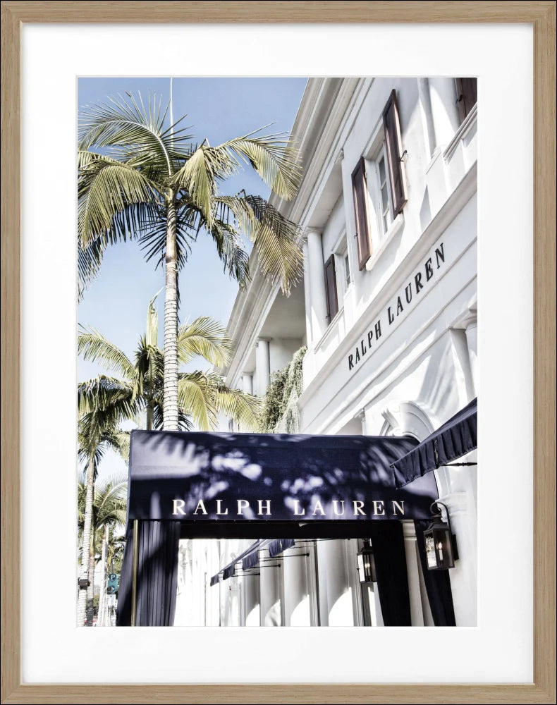 Poster Kalifornien Beverly Hills ’Ralph Lauren’ HW07