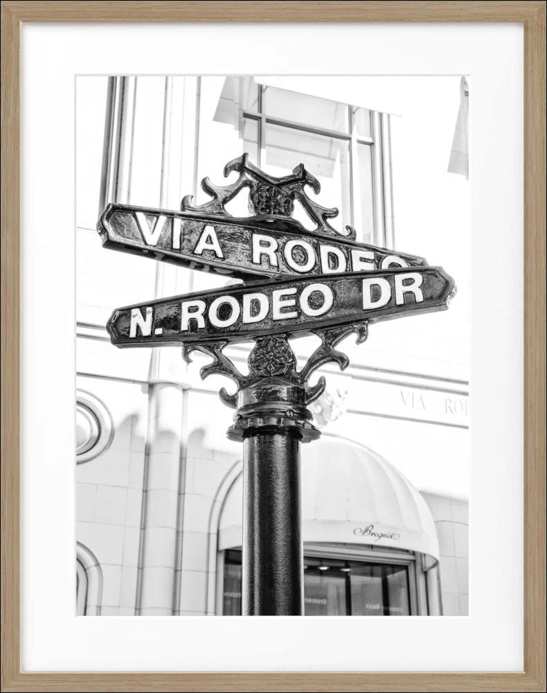 Poster Kalifornien Beverly Hills ’Rodeo Drive’ HW04