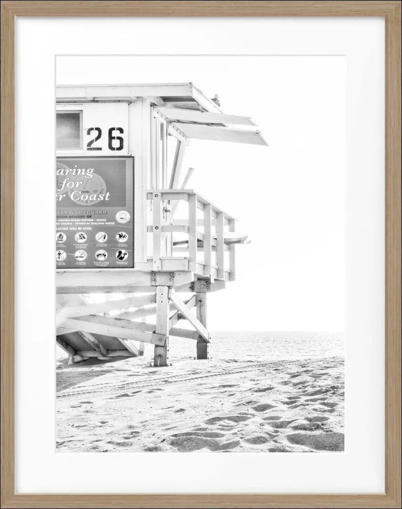 Poster Kalifornien ’Lifeguard’ K126 - Wandbilder