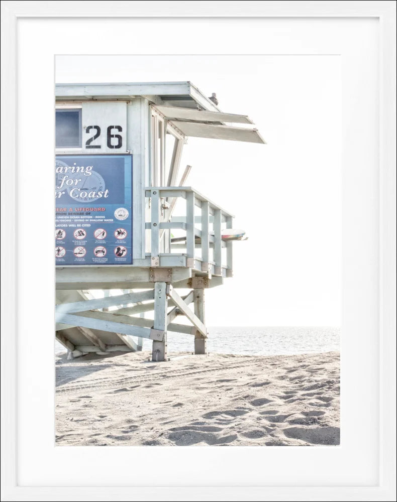 Poster Kalifornien ’Lifeguard’ K126 - Wandbilder