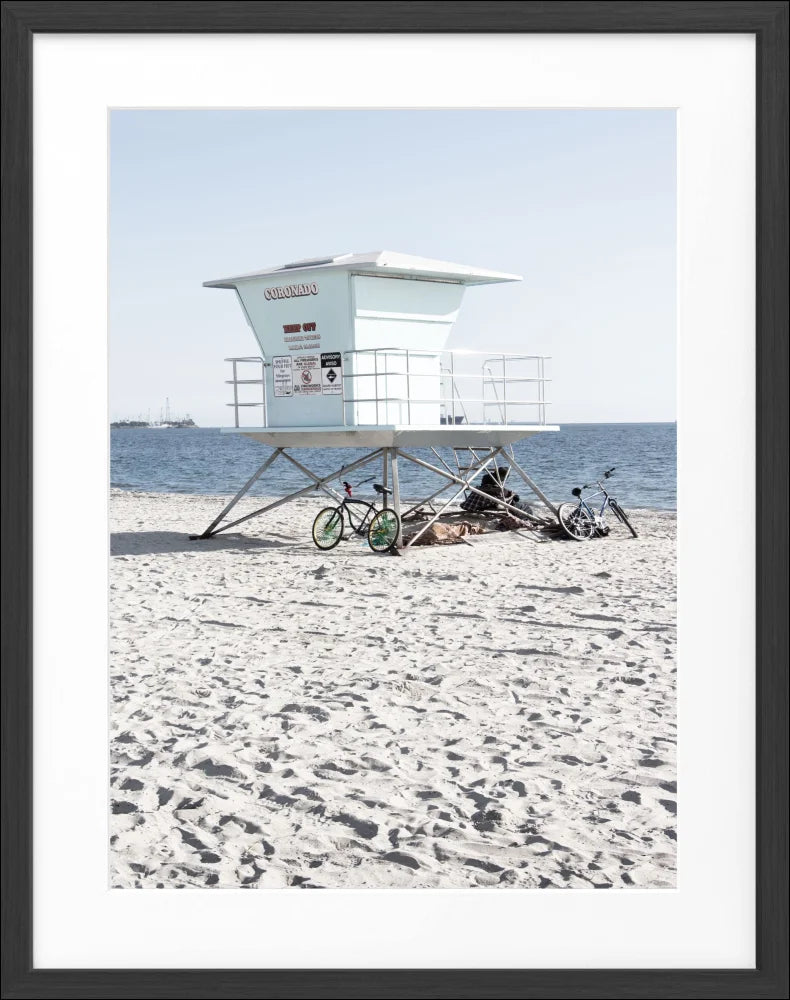 Poster Kalifornien Long Beach ’Lifeguard’ K140 - Wandbilder