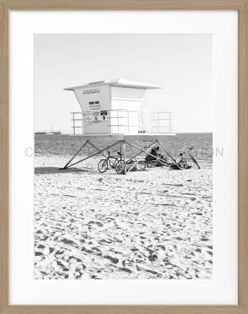 Poster Kalifornien Long Beach ’Lifeguard’ K140 - Wandbilder