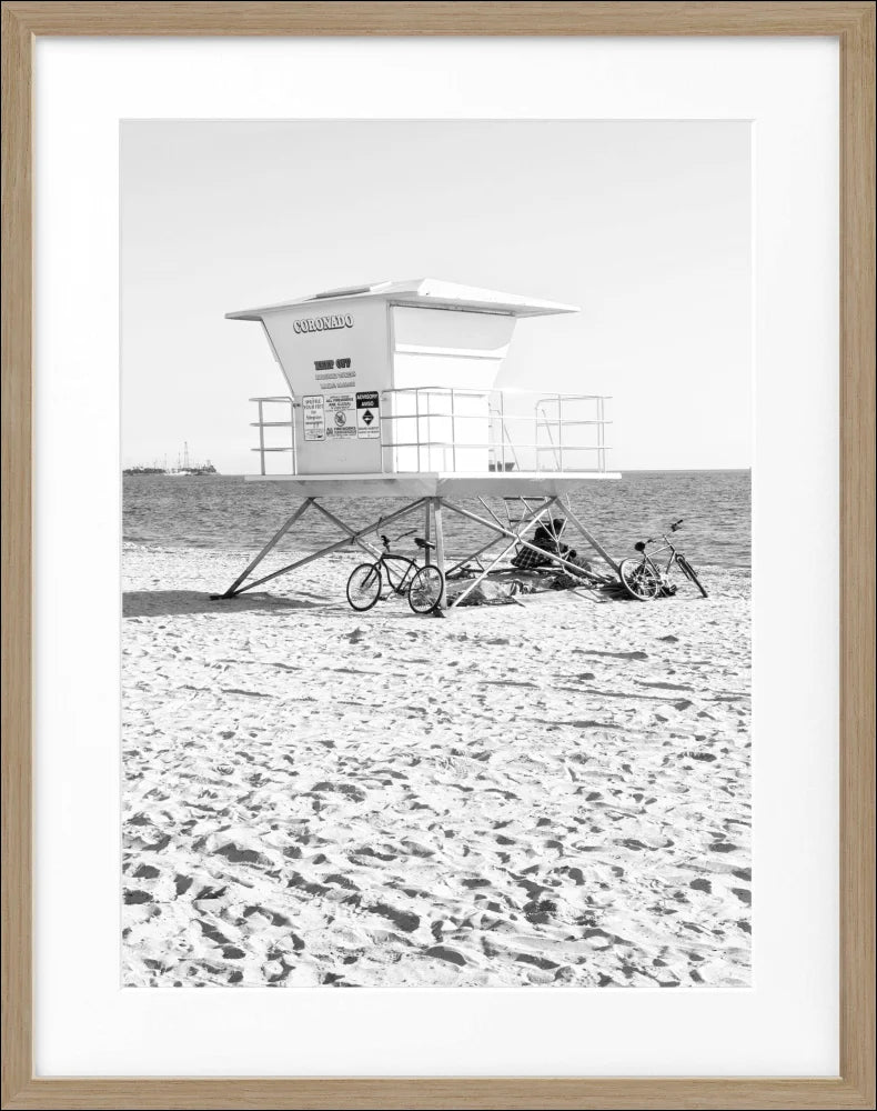 Poster Kalifornien Long Beach ’Lifeguard’ K140 - Wandbilder