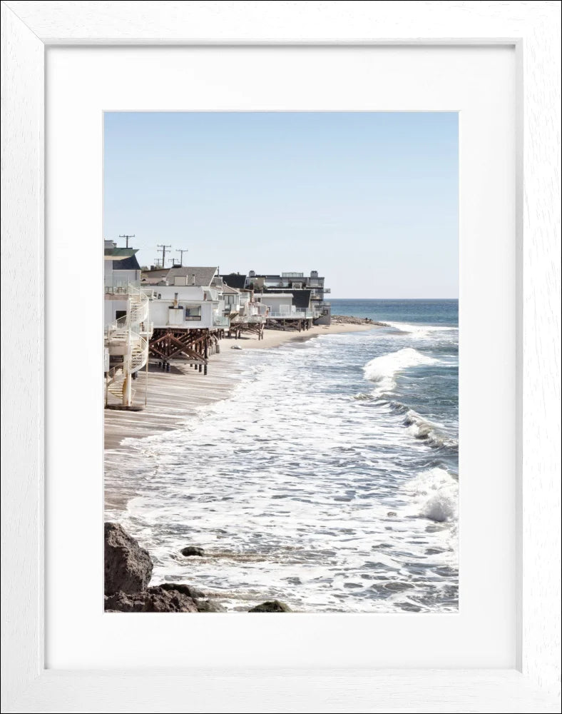 Poster Kalifornien Malibu ’Beach House’ K53 - Wandbilder