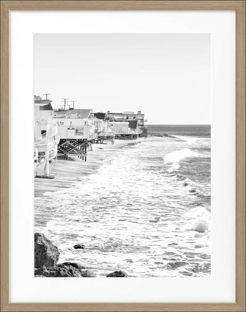 Poster Kalifornien Malibu ’Beach House’ K53 - Wandbilder