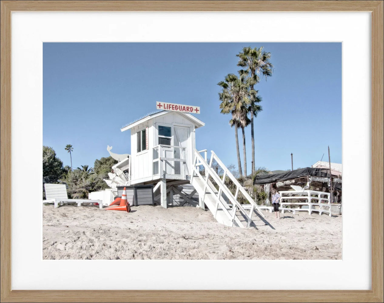 Poster Kalifornien Malibu ’Beach Lifeguard’ K72 - Wandbilder