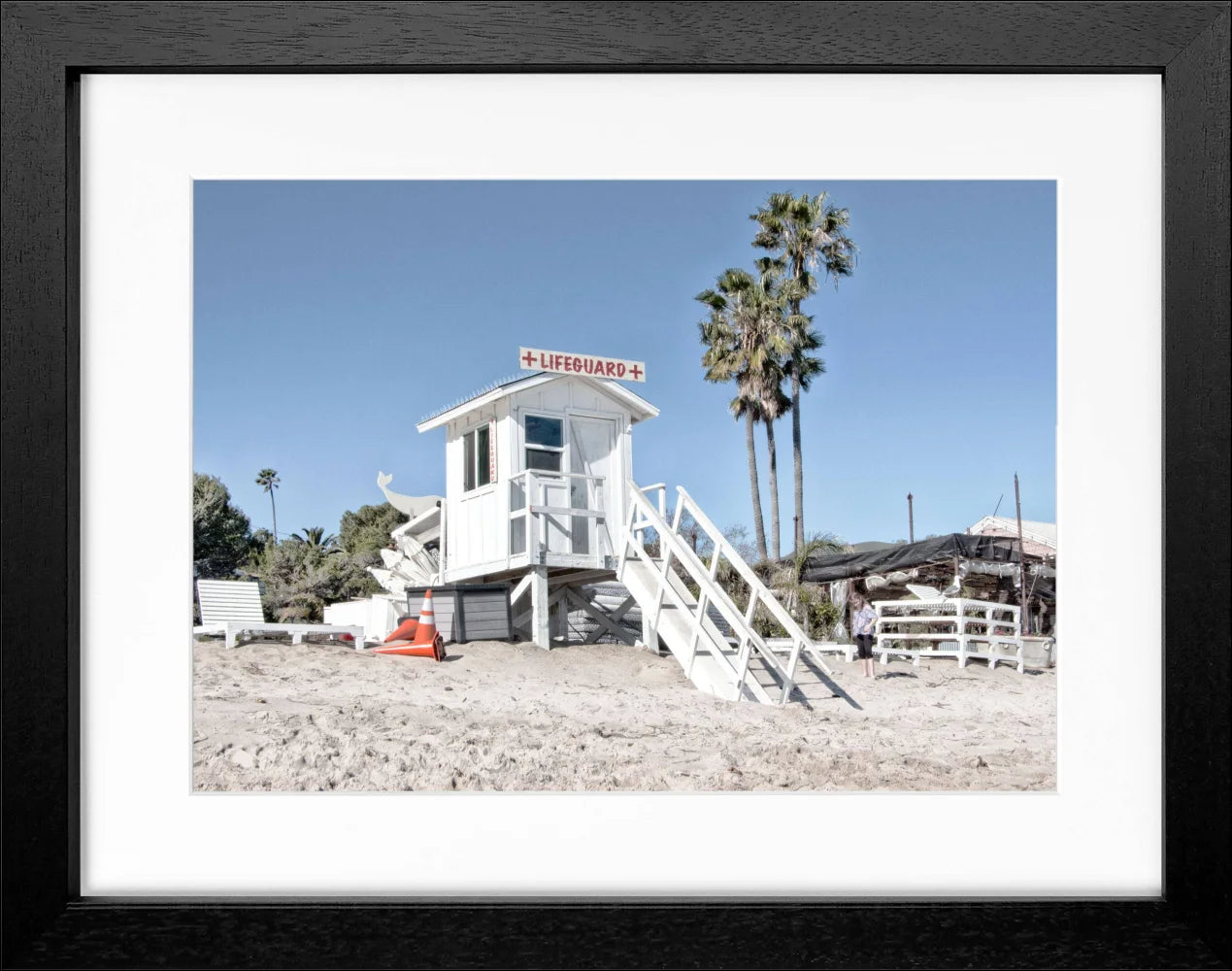 Poster Kalifornien Malibu ’Beach Lifeguard’ K72 - Wandbilder