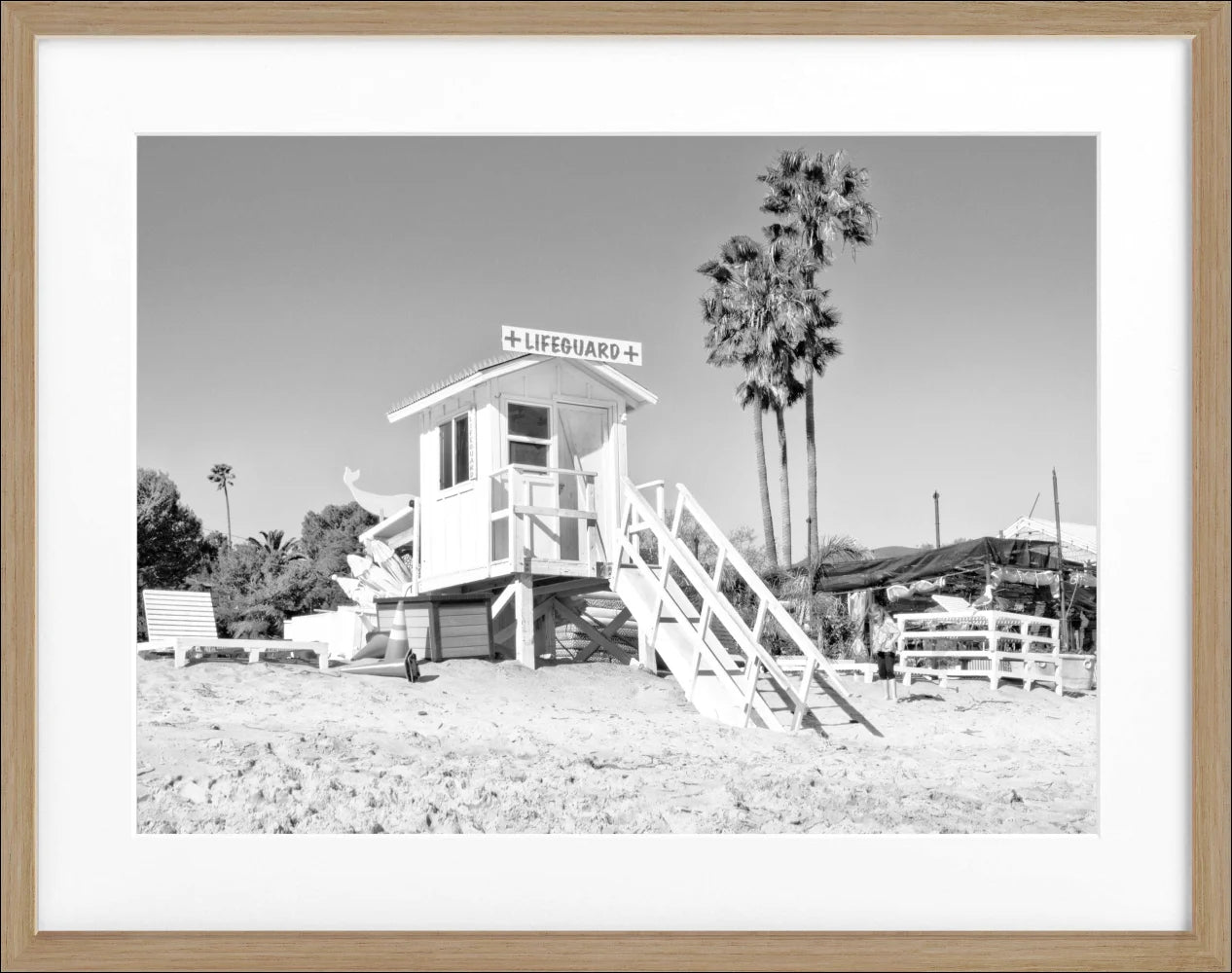 Poster Kalifornien Malibu ’Beach Lifeguard’ K72 - Wandbilder