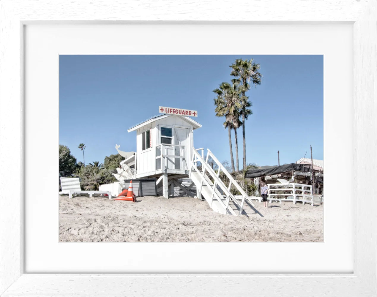 Poster Kalifornien Malibu ’Beach Lifeguard’ K72 - Wandbilder