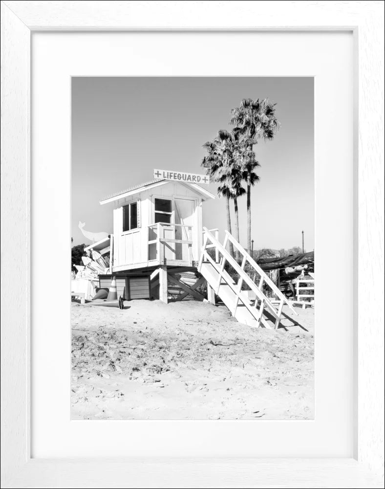 Poster Kalifornien Malibu ’Beach Lifeguard’ K73 - Wandbilder