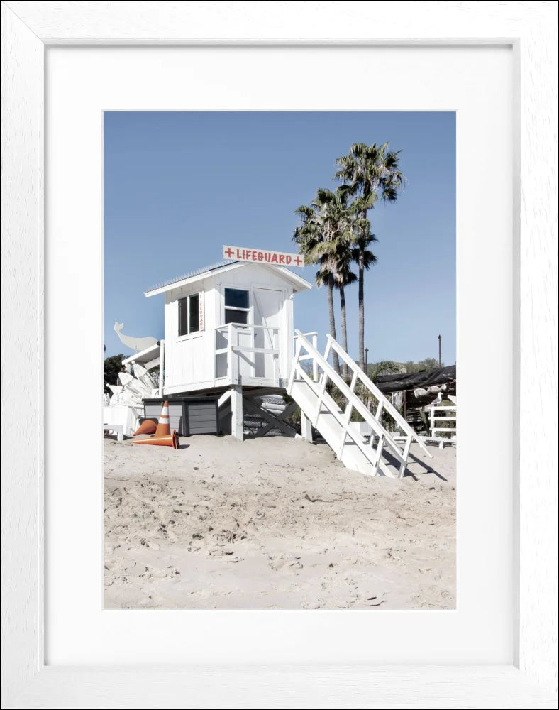 Poster Kalifornien Malibu ’Beach Lifeguard’ K73 - Wandbilder