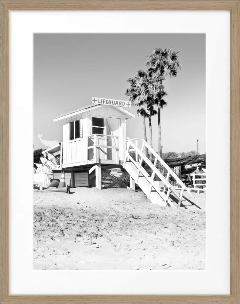 Poster Kalifornien Malibu ’Beach Lifeguard’ K73 - Wandbilder