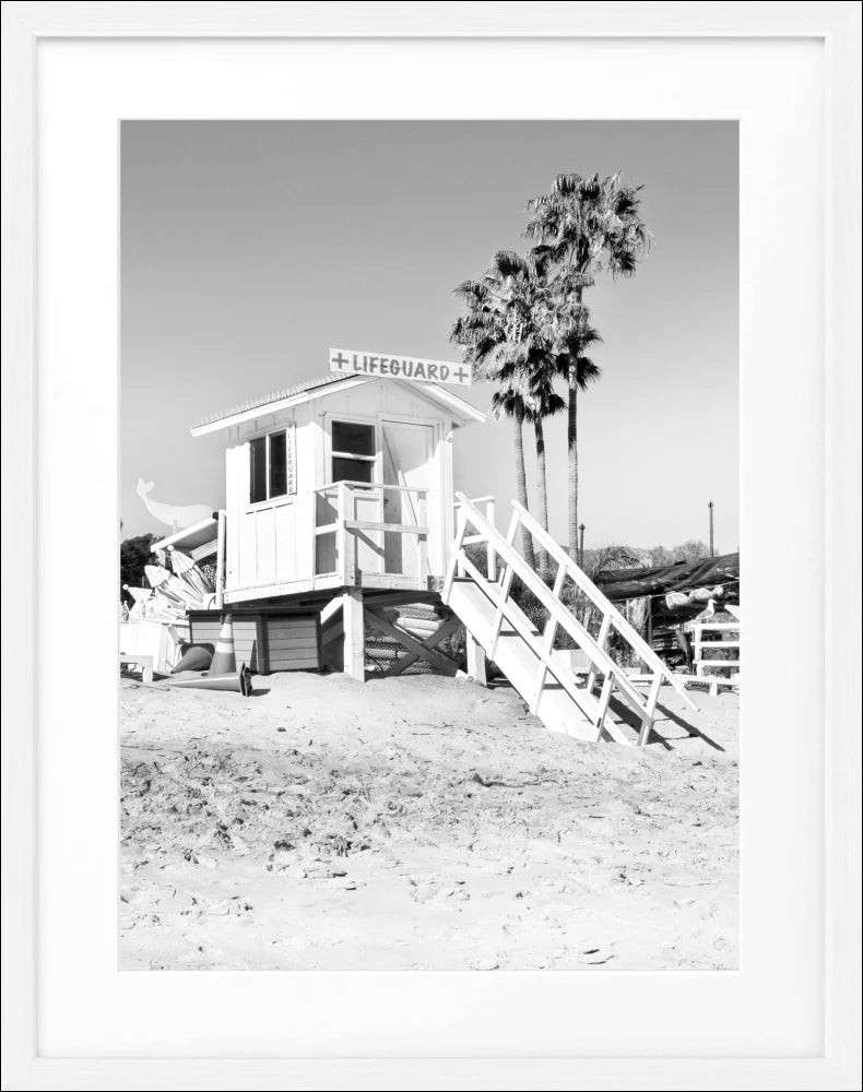 Poster Kalifornien Malibu ’Beach Lifeguard’ K73 - Wandbilder