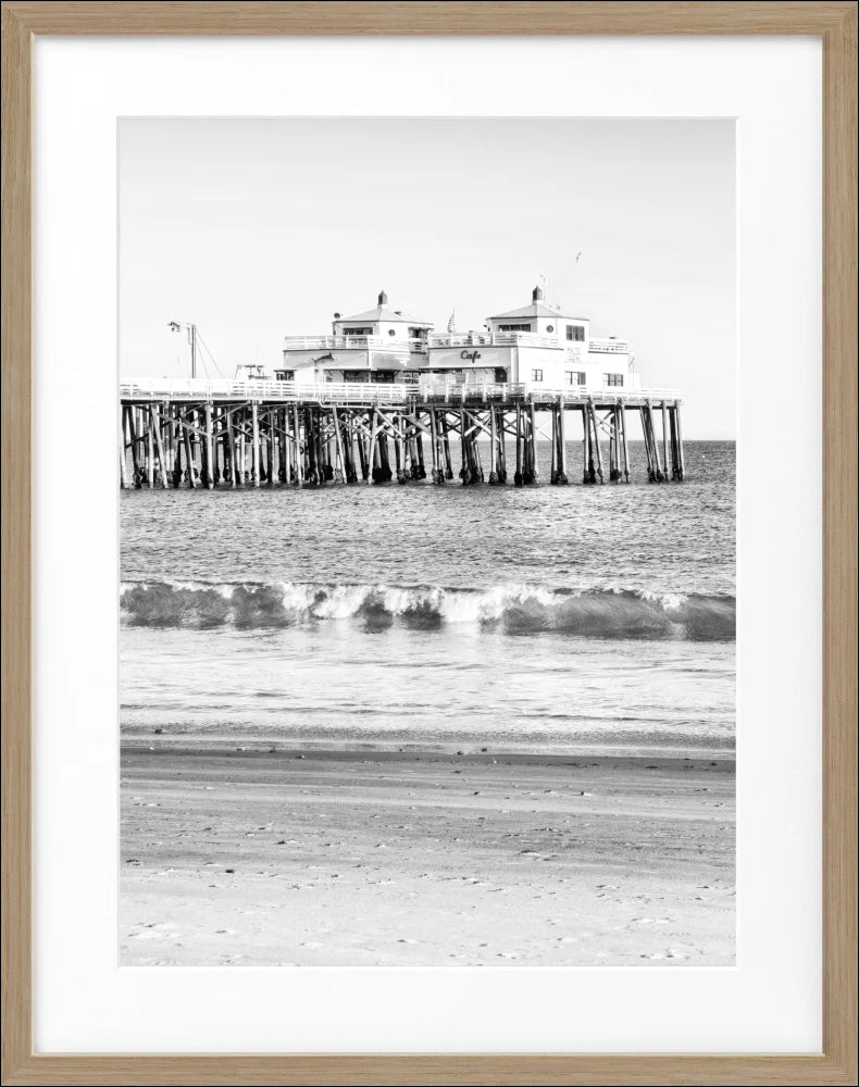 Poster Kalifornien Malibu Beach ’Pier’ K87 - Wandbilder