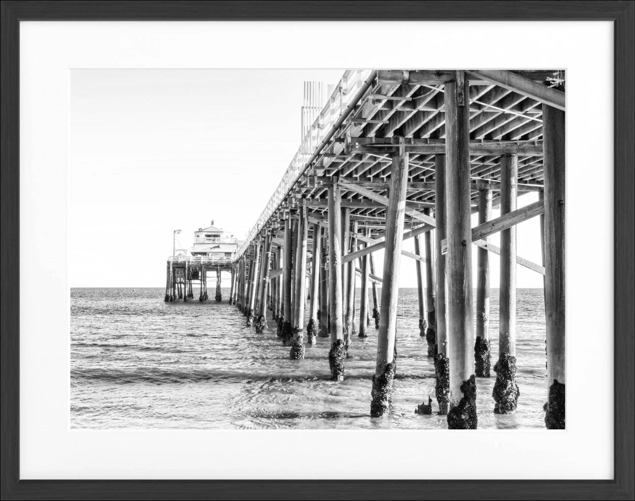 Poster Kalifornien Malibu Beach ’Pier’ K91 - Wandbilder