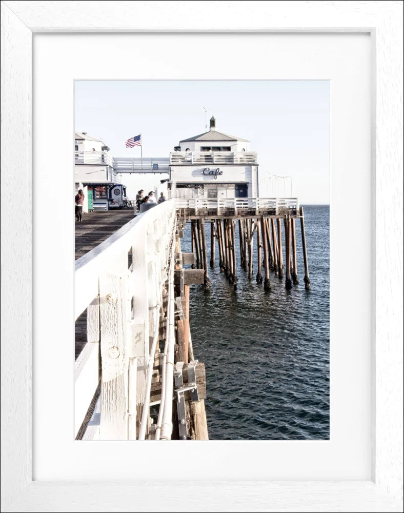 Poster Kalifornien Malibu Beach ’Pier’ K96 - Wandbilder