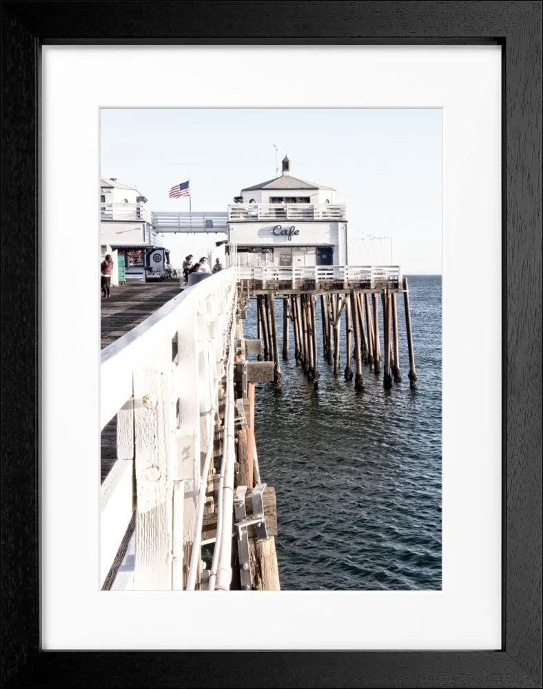 Poster Kalifornien Malibu Beach ’Pier’ K96 - Wandbilder