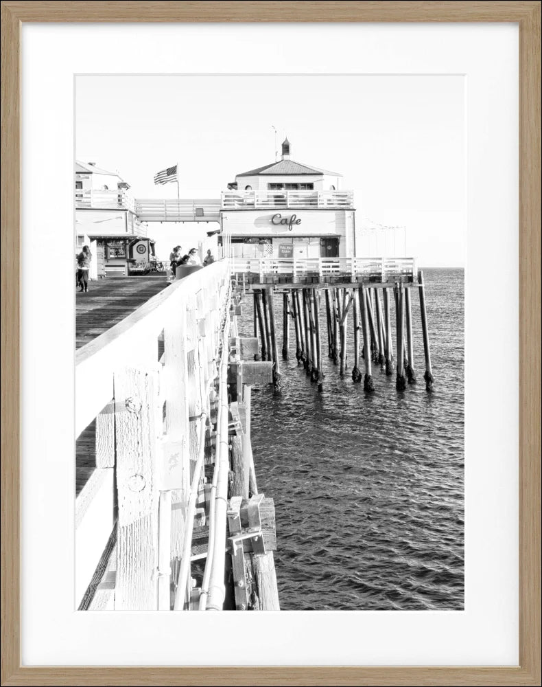 Poster Kalifornien Malibu Beach ’Pier’ K96 - Wandbilder
