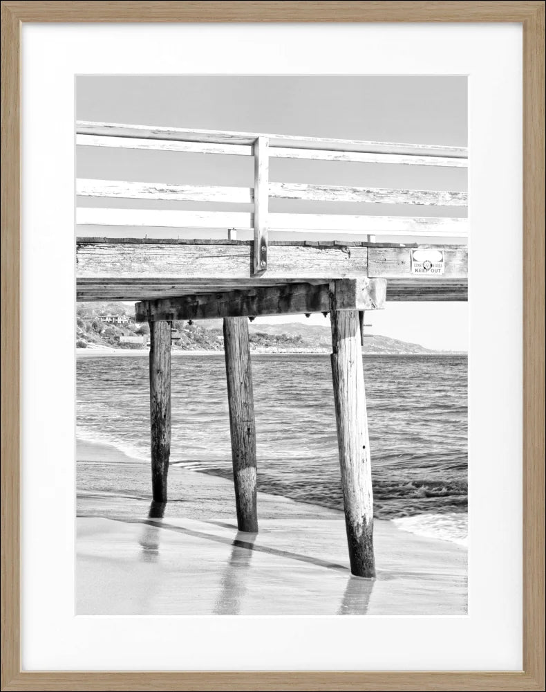 Poster Kalifornien Malibu ’Pier’ K68 - Wandbilder
